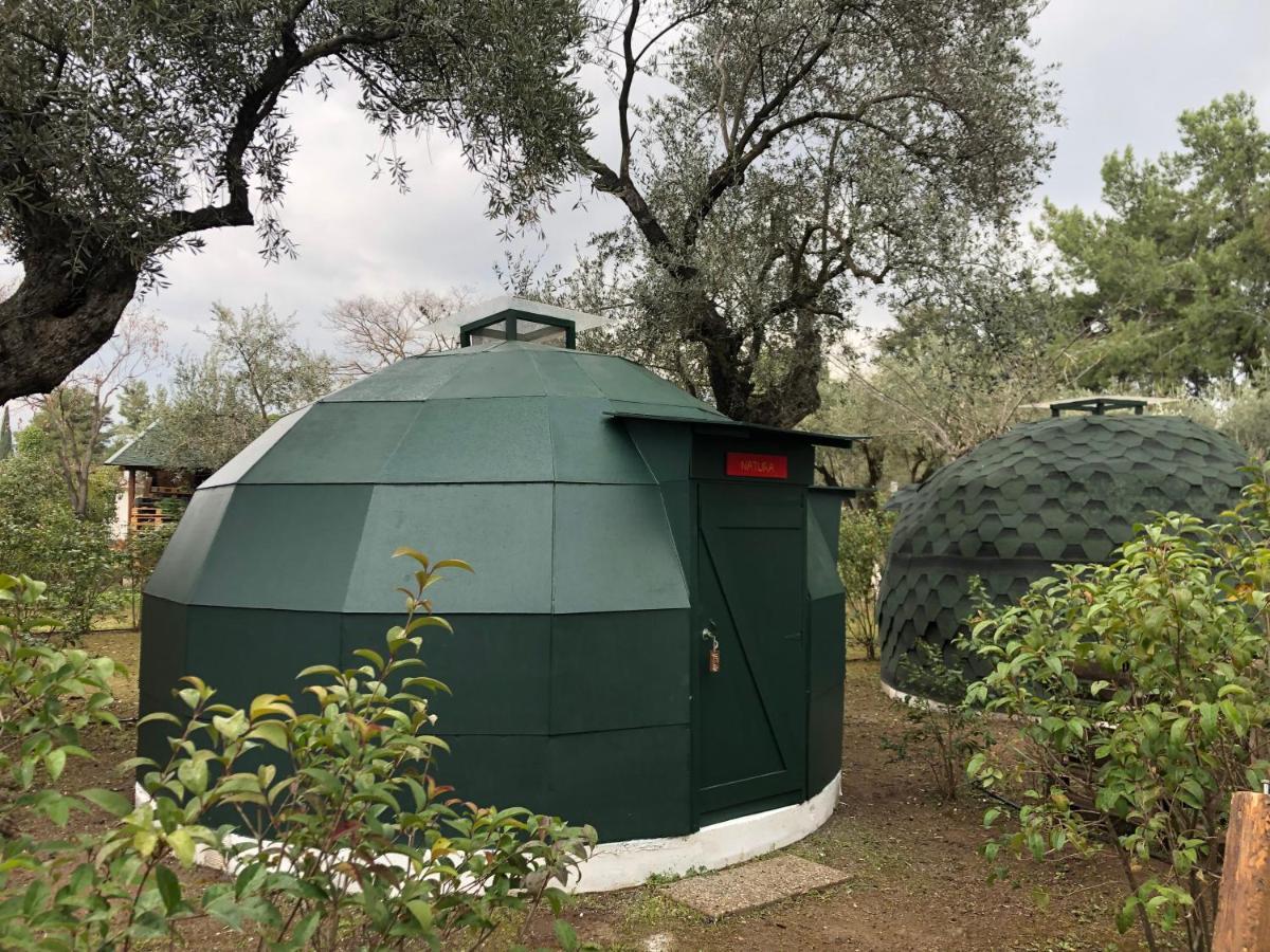 Готель Nisi Glamping Паралія-Рахон Екстер'єр фото